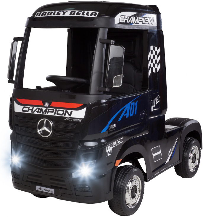 Actionbikes elektrické auto Mercedes Benz Actros Truck čierna