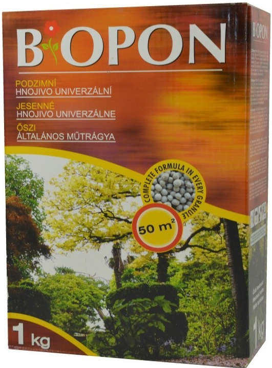 BROS Sp.j., Polsko Hnojivo BIOPON Jesenné univerzálne 1kg