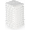 ACTIVESHOP Uterák z mikrovlákna 73X40CM 10ks BIELA