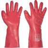 Dipped Gloves STANDARD Chemické rukavice PVC 35 cm červená 9/L