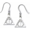 Carat Shop Stříbrné náušnice Harry Potter Relikvie smrti s krystaly BHPSE002