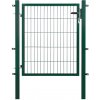 Sonstige Jednoduchá branka pro dvojitý drátěný plot, zelená, 100 cm x 100 cm