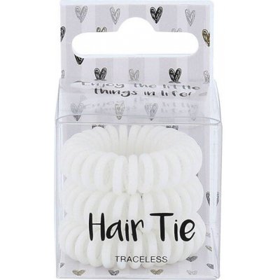 2K Hair Tie White (W) 3ks, Gumička na vlasy