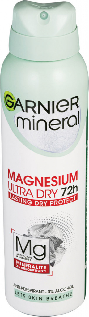 Garnier Mineral Magnesium Ultra Dry deospray 150 ml