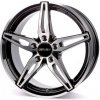 Carmani 15 Oskar 7x17 5x112 ET47 black polish