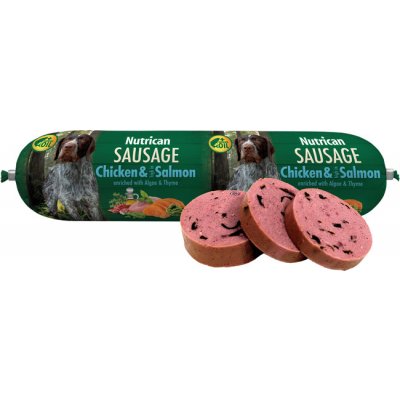 Nutrican Sausage Chicken & Salmon 0,8 kg