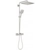 GROHE Rainshower Smartactive 310 Cube Professional - Sprchový systém s termostatom na stenu, Supersteel 26837DC0