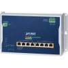 PLANET IP30 Industrial L3 4-Port 2.5G 802.3bt PoE+ - 4-Port Riadený 2.5G Ethernet (100/1000/2500) Podpora napájania cez Ethernet (PoE) Hliník, Modrá (WGS-6325-8UP2X)