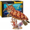 CubicFun 3D puzzle National Geographic: Mořská želva 31 ks