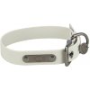 CityStyle odolný obojok potiahnutý PVC, M-L: 40-47 cm, 25 mm, svetlosivá