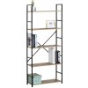 Autronic, Regál, 59cm, kov, MDF, dub, GD-225 OAK