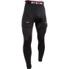 CCM Nohavice so suspenzorom Compression Pant Jock JR - Junior, L, černá