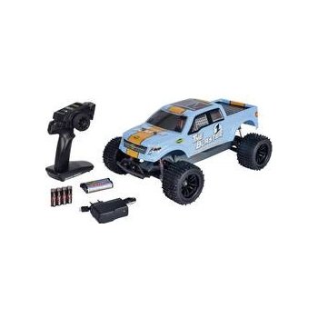 Carson RC model auta monster truck Modellsport The Blaster FE komutátorový zadný 2WD 4x2 100% RTR 35 km/h 1:10