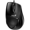 Genius DX-150X/Ergonomická/Optická/Pre pravákov/1 000 DPI/Drôtová USB/Čierna 31010231103