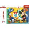 TREFL Mickey Mouse a Kačer Donald 30 dielov