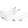 Belkin BOOST CHARGE™ 30W USB-C Power Delivery PPS nástěnná nabíječka + 1m USB-C na lightning kabel, bílá (WCA008kq1MWH-B5)