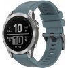 Remienok Solid Wristband tmavosivý pre Garmin Fenix 7 Pro