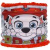 SUN CITY Šál Paw Patrol / nákrčník Paw Patrol Marshall zateplený červený