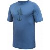 Pánske tričko s krátkym rukávom Sensor Merino Air Earth riviera blue XXL