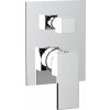 SAPHO CUBEMIX podomietková sprchová batéria, 2 výstupy, chróm CM042