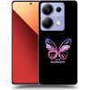 Picasee silikónový čierny obal pre Xiaomi Redmi Note 13 Pro 4G - Diamanty Purple