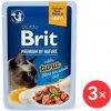 Brit Premium Cat Delicate Fillets in Gravy with Tuna 3 x 85 g