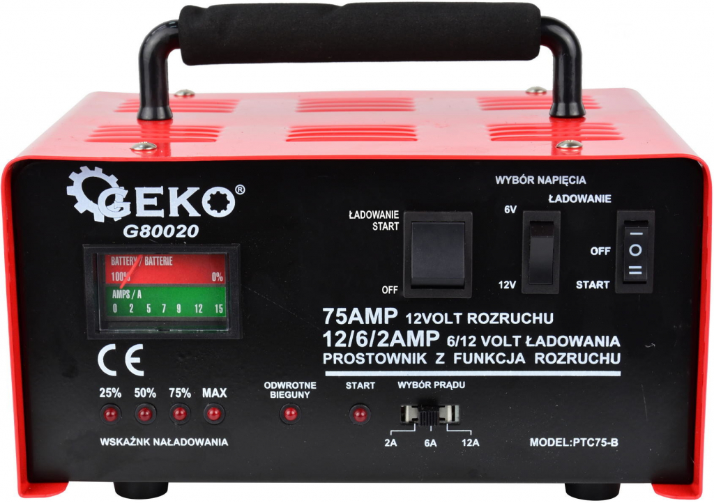 Geko 75A 6/12V G80020