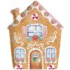 Easy Life Servírovací tanier Domček Sweet Christmas 21 x 25 cm