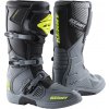 KENNY topánky TRACK 22 grey / neon yellow - 47