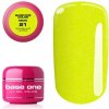 Silcare UV gél na nechty Base One Neon Sparkling Lemon 21 5 g