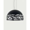 LODES KELLY Medium Dome 60 Black 14127 2000 (Moderné talianske svietidlo.)