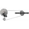 Súprava SRAM XX T-Type Eagle AXS, dĺžka kľučiek 175mm