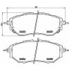 BREMBO Sada brzdových doštičiek P 78 017