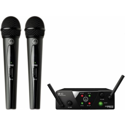 AKG WMS40 Mini2 Vocal Set Dual US45A/C