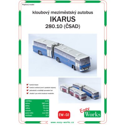 Mestský autobus kĺbový Ikarus 280.10 ČSAD