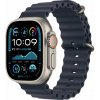Apple Watch Ultra 2 49 mm prírodný titán s námornícky modrým oceánskym remienkom MX4D3CS/A