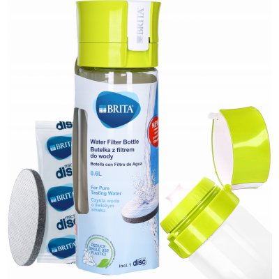 Brita Fill&Go Vital 0,6 l žltá/zlatá