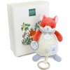 Doudou et Compagnie Paris Doudou Darčeková sada Plyšová líška Romarin hrajúca melódiu 20 cm