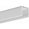 Klus A05554L10OD_2 Hliníkový profil LIPOD (26x24mm), prisadený a závesný, biely, 2m