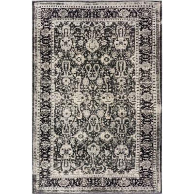 Hanse Home Collection koberce Kusový koberec Catania 105885 Aseno Black - 80x165 cm Čierna