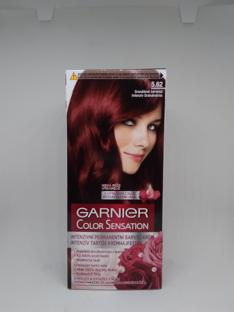 Garnier Color Sensation 5.62 granátová červená od 3,15 € - Heureka.sk