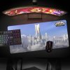 Blizzard - World of Warcraft Shadowlands - Bastion podložka pod myš - veľkosť XL, FBLMPWOWBASTI21XL