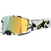 ALPINESTARS okuliare SUPERTECH CORP biela/zlatá zrkadlové zlaté plexi 2025