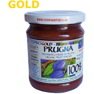 Agritur Gold Slivkový džem Top Bio 210 g
