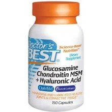 Doctor's Best Glucosamine Chondroitin MSM + Hyaluronic Acid 150 kapsúl