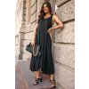 Numinou Dlhé letné šaty NU384 | čierna NU384 - 36/38 NU384