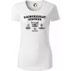 Zaobchádzať opatrne 40 - Dámske tričko z organickej bavlny Origin (GOTS) - 2XL ( Biela )