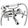 Invena Roma, vaňová batéria s ručnou sprchovou sadou, chrómová, INV-BW-21-00S-L