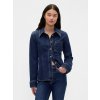 GAP Džínsová košeľa Tmavomodrá S
