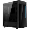 GIGABYTE AORUS C200/Midi Tower/Transpar./Čierna, GB-C200G